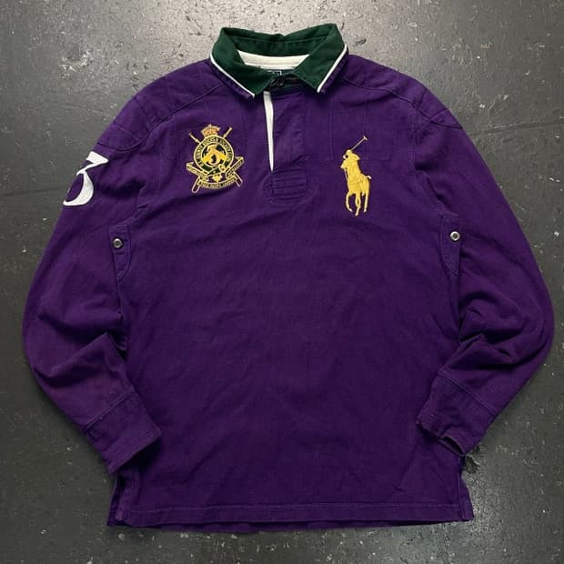 100 폴로 랄프로렌 빅포니 럭비 카라티