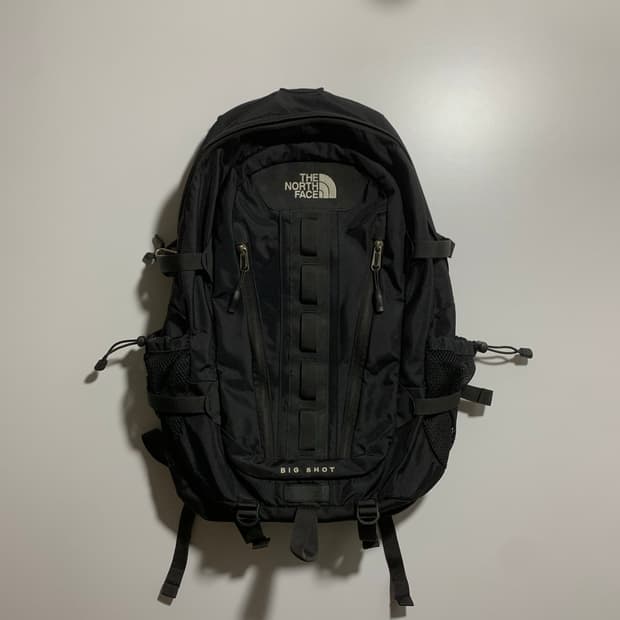 노스페이스 빅샷 블랙 백팩