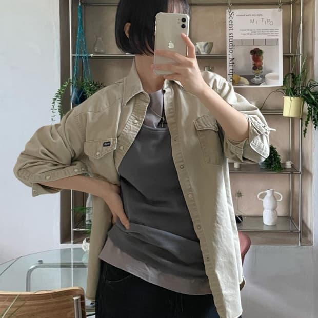 랭글러 포켓 셔츠 (Man L) AB0610