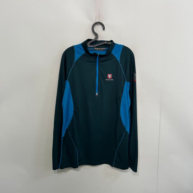 블랙야크 남성 반집업 티셔츠 105