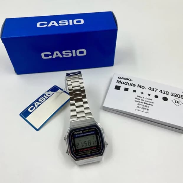 카시오 메탈시계 새상품