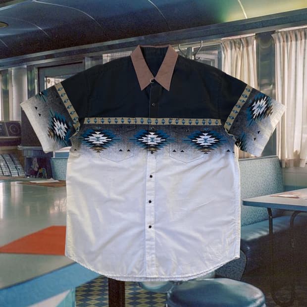 빈티지 웨스턴 셔츠 (Man 2XL) AB1677