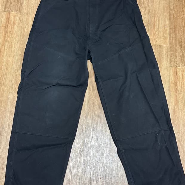 칼하트 WIP WIDE PANEL PANT 블랙 L