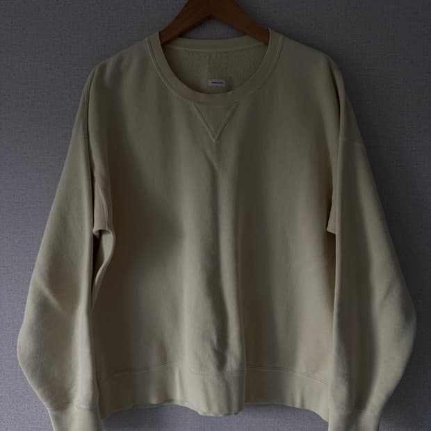 [3]Visvim Jumbo SB Sweat L/S DMGD. Yello