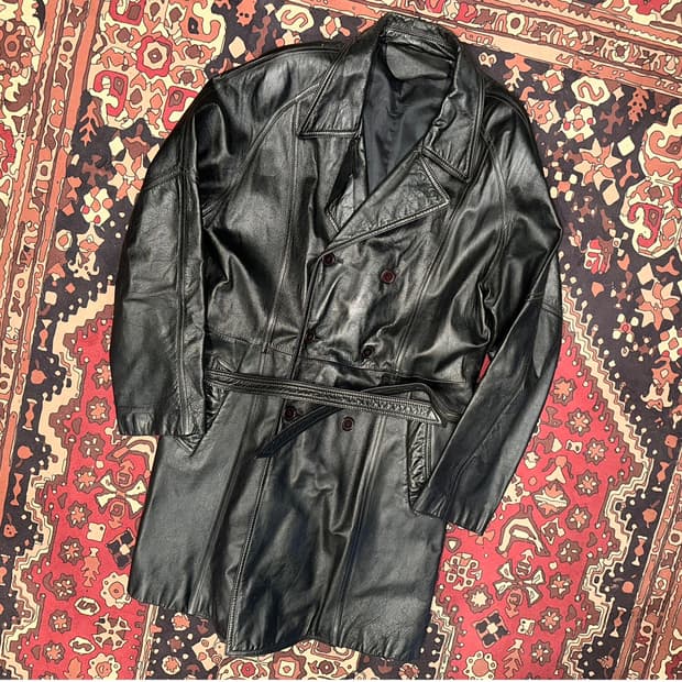 ( L ) 가죽코트 가죽카코트 가죽자켓 레더자켓 소가죽자켓 