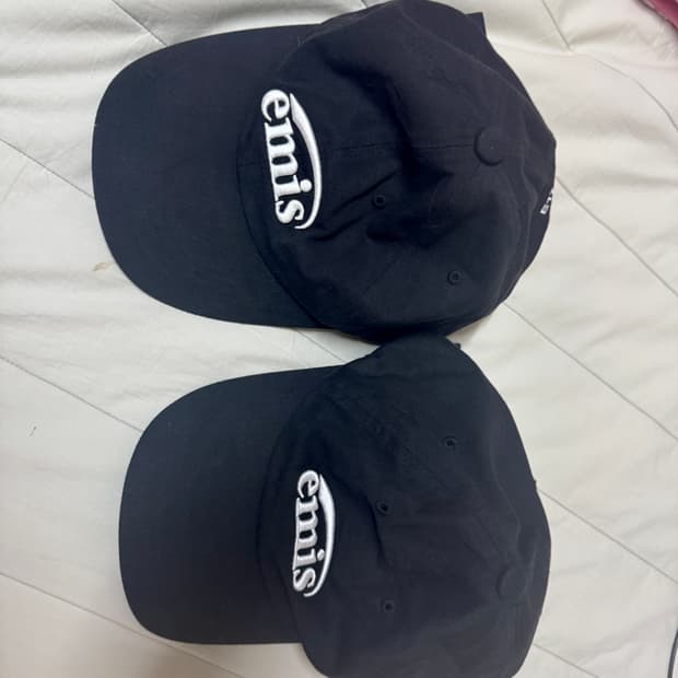 emis 이미스 볼캡 모자 블랙