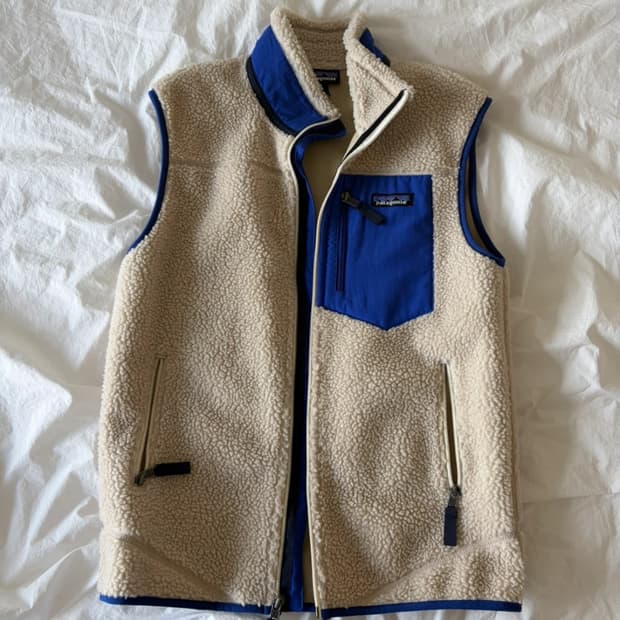 파타고니아 레트로X 베스트 아이보리