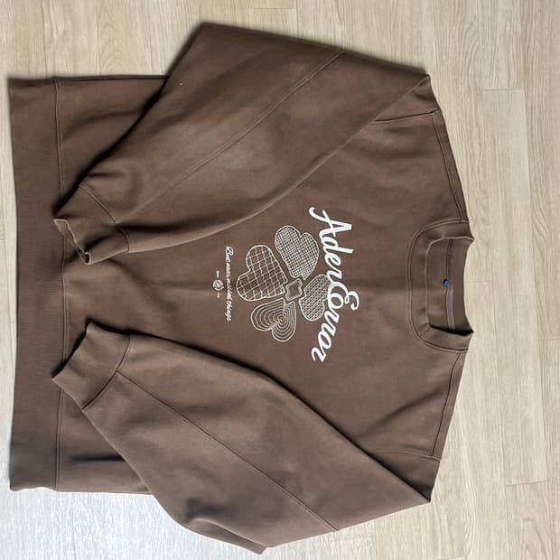 ader error) 테버 로고 스웻셔츠