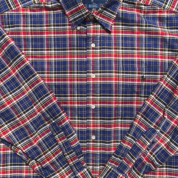 [90s POLO vintage] 폴로 Big shirt XL