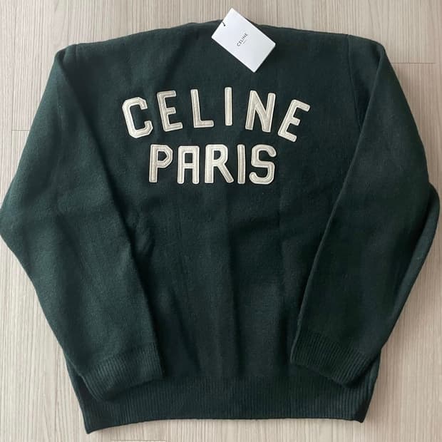 [새상품] 셀린느 컬리지 가디건