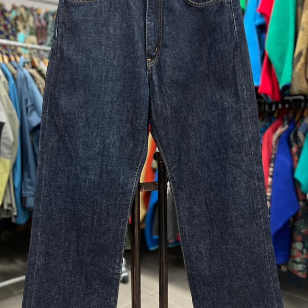 에드윈 504z w31 L33 진청 생지데님