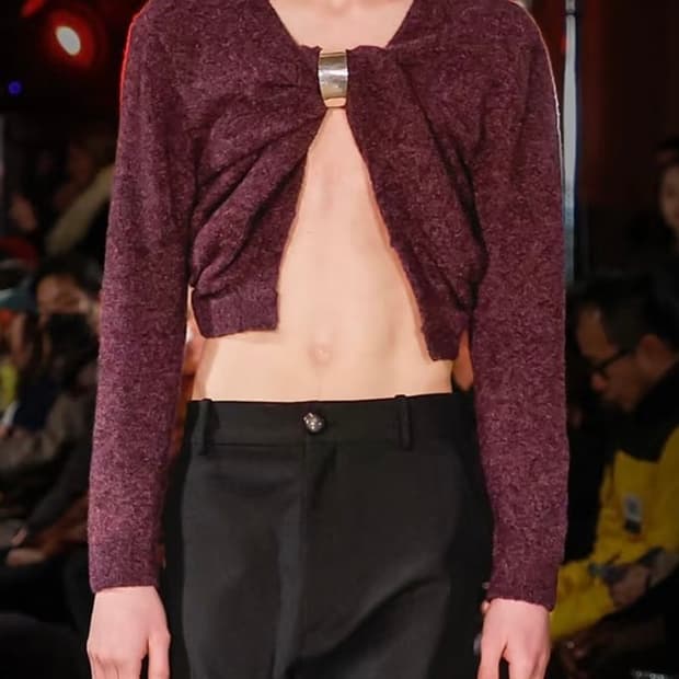 나마체코 노티드 가디건