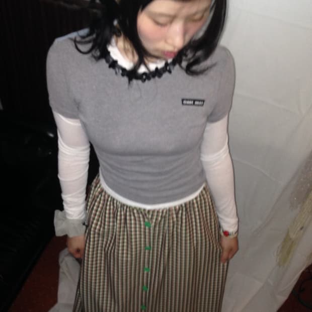 그린 포인트 체크 롱sk