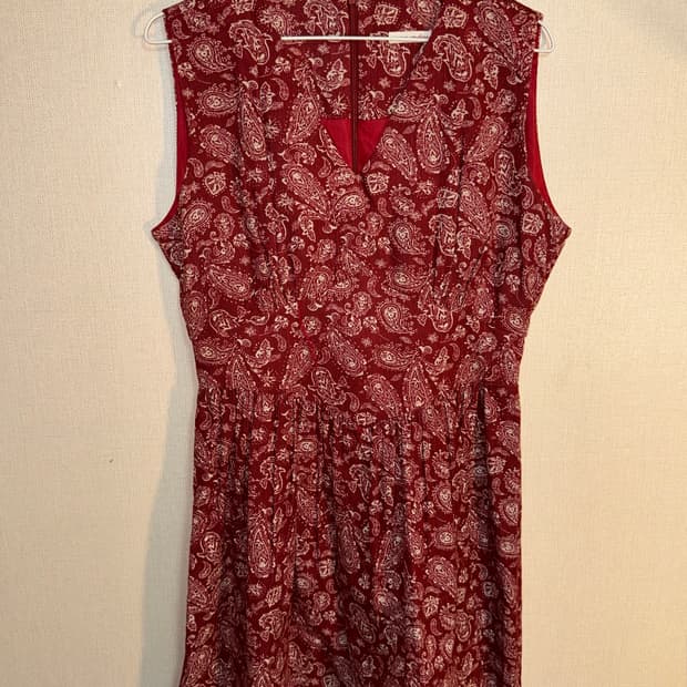 이브스튜디오 골덴 에스닉 페이즐리 원피스