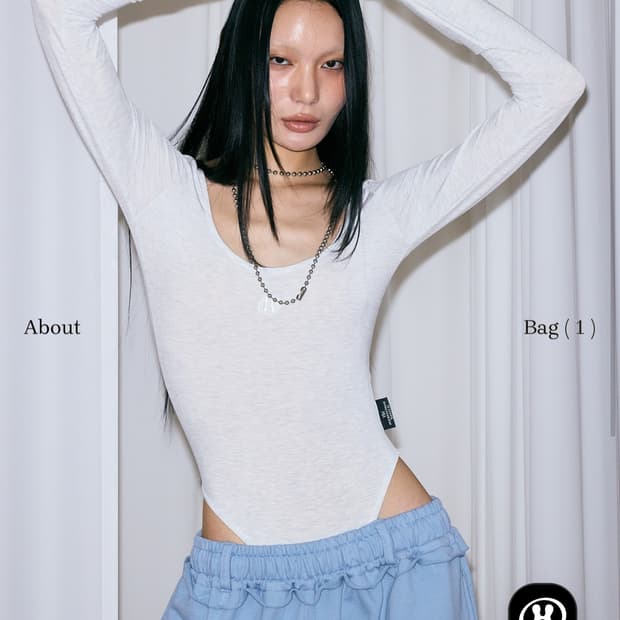 더미스테리어스호텔 바디수트 HOTEL BODYSUIT