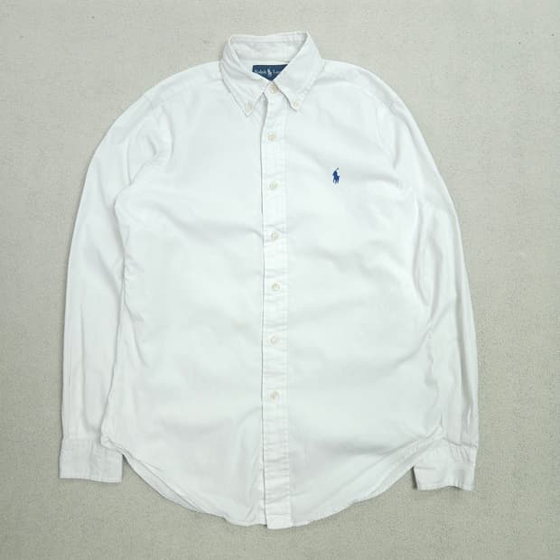 폴로 랄프 로렌 화이트 셔츠 S 클래식핏