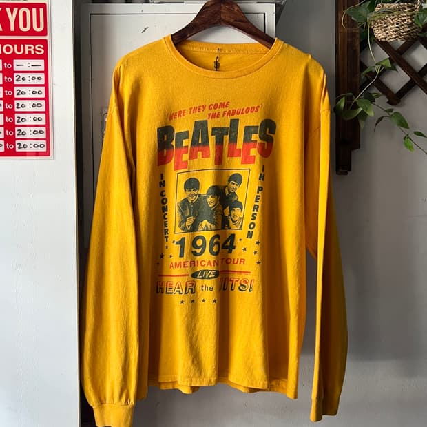 [M]Beatles 비틀즈 아메리칸 투어 롱슬리브 티셔츠