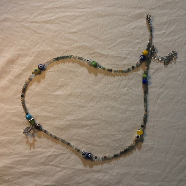 🧿 vintage beads necklace