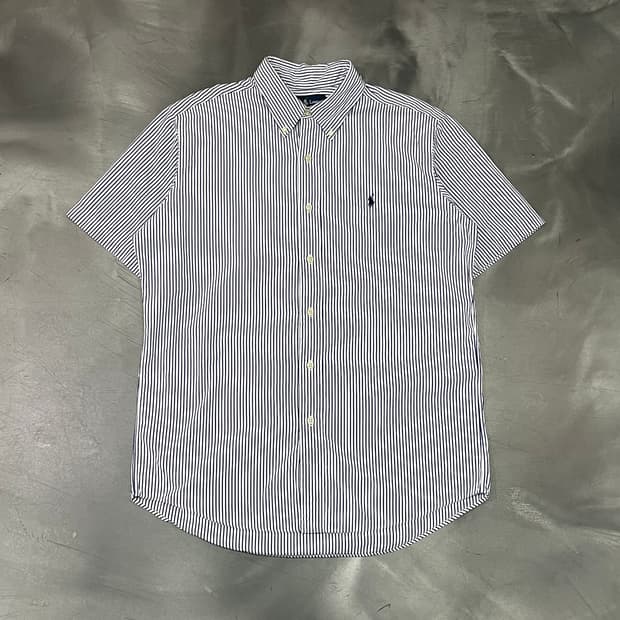  폴로랄프로렌 스트라이프 하프 셔츠 y16311