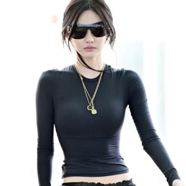 스킴스 핏 에브리바디 닝닝착용