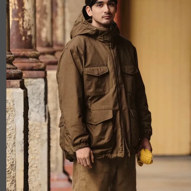 엔지니어드가먼츠 유니클로 퍼프테크 유틸리티 자켓