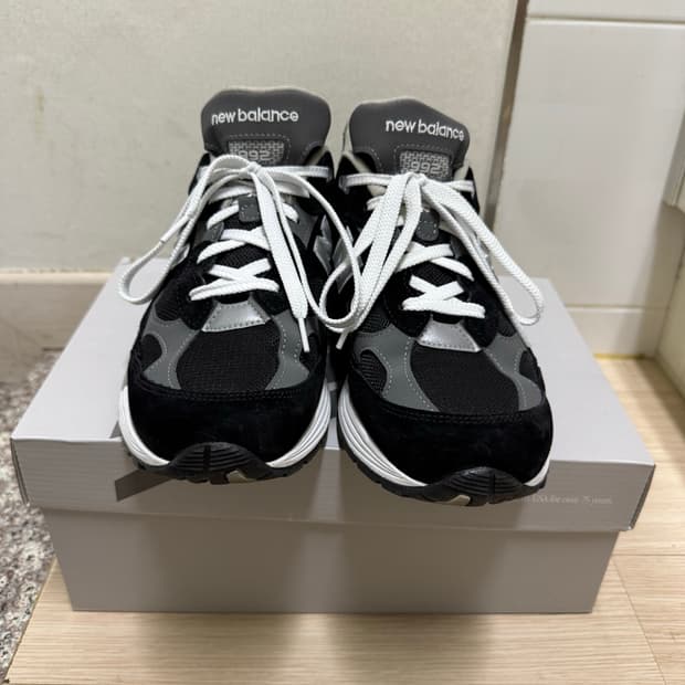 (270)뉴발란스 992 블랙/그레이