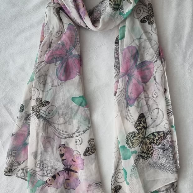 빈티지 페어리 오리엔탈 머플러 