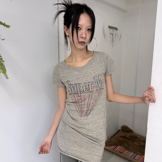 super m long t-shirt