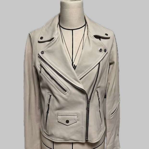 All Saints 바이커 레더자켓