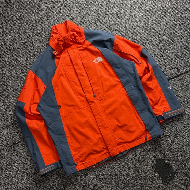 노스페이스 고어택스 오렌지 마운틴 자켓 3138