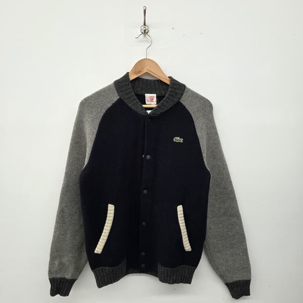 라코스테 라이브 스타디움 니트 가디건 남m