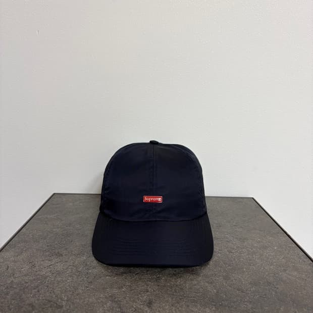 (OS) 슈프림 6패널 볼캡 모자 스몰 로고 네이비