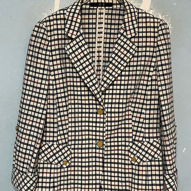 DAKS 닥스 여자 견자켓 여름 블레이저 M 95 66 (91-165)