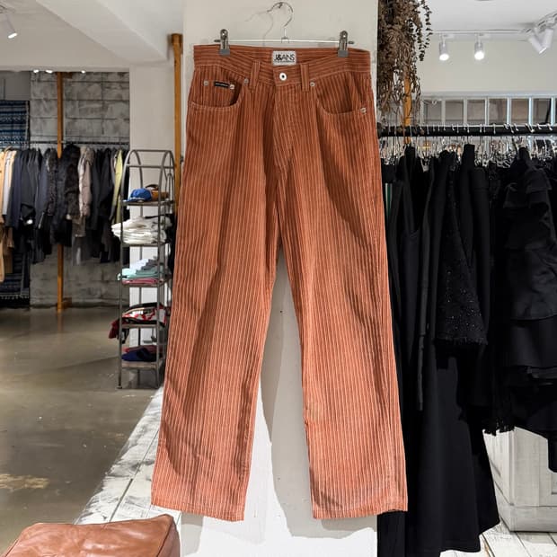 돌체앤가바나 진스 코랄 코듀로이 와이드 팬츠