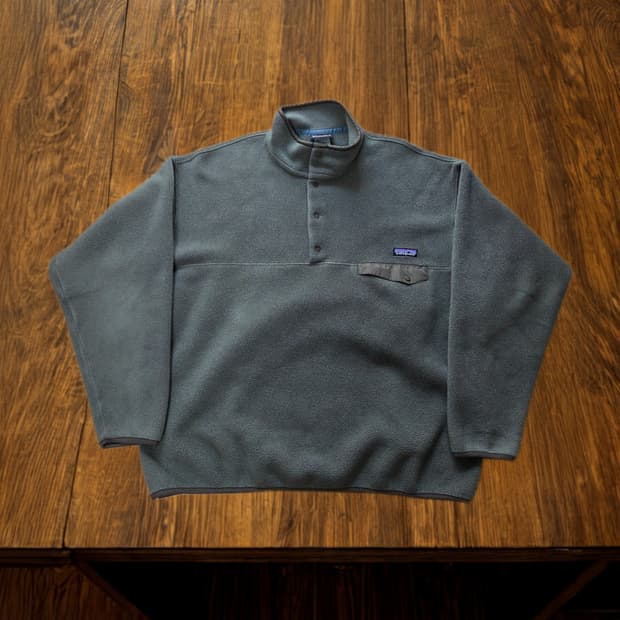 (XL)파타고니아 올리브 신칠라 플리스 후리스