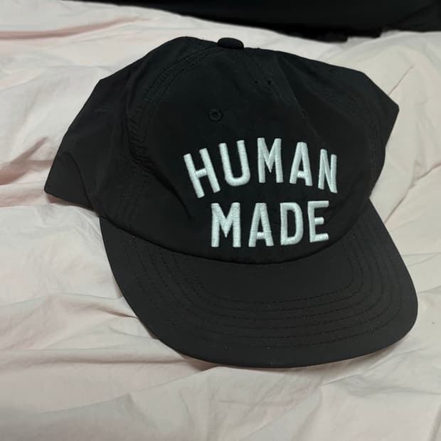 휴먼메이드 human made 5 패널 나일론 캡 블랙