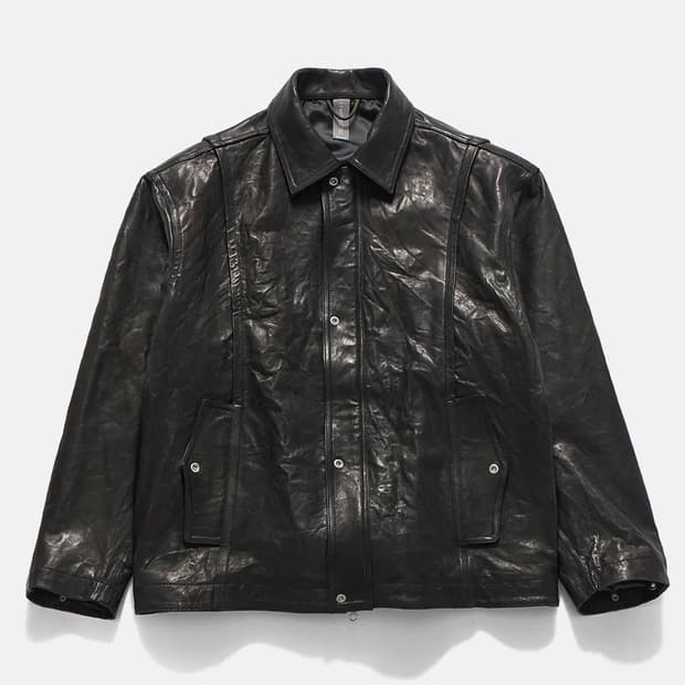 언어펙티드 레더자켓 L사이즈