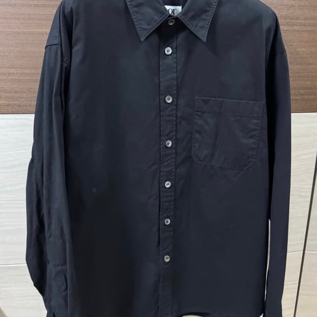 쿠어 가먼트 워시드 코튼 셔츠 Ssize