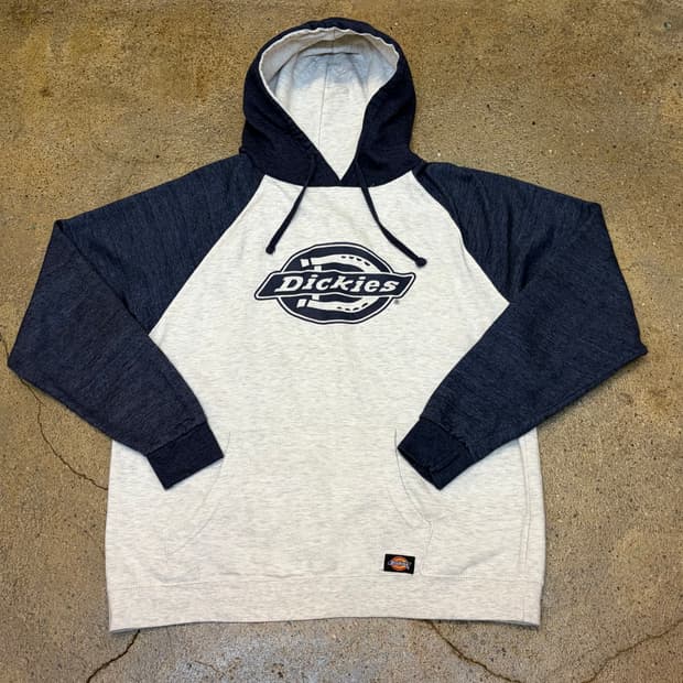 90s 미국 빈티지 디키즈 빅로고 후드집업