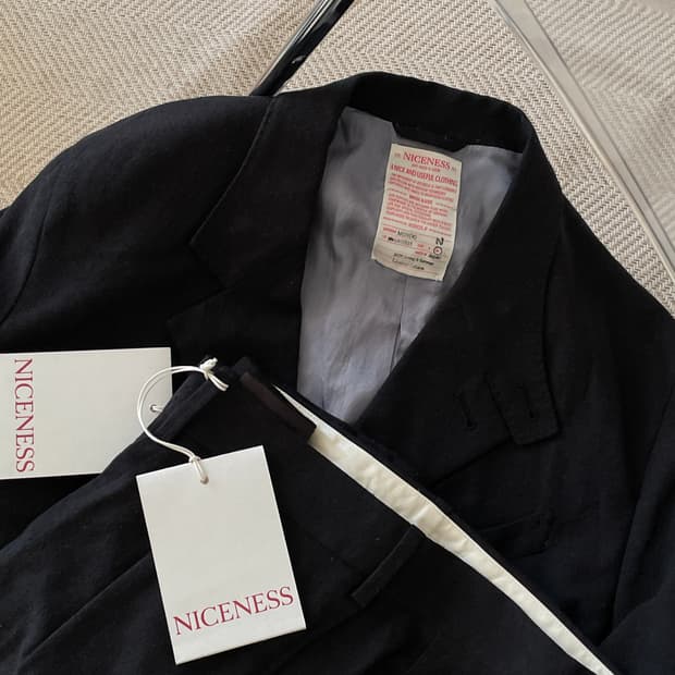 NICENESS 나이스네스 셋업 MONDO, SLACK 미드나잇 네이비 