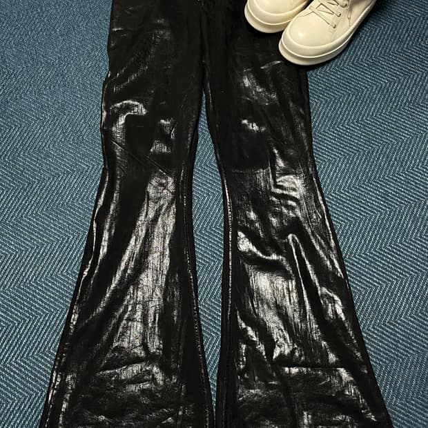 [29~30] 릭오웬스 24SS 더트 볼란 부츠컷 글리터 SBF