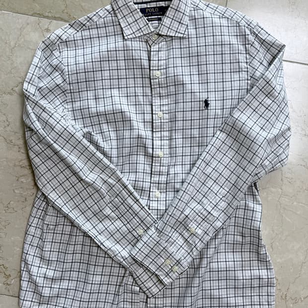 폴로 체크셔츠