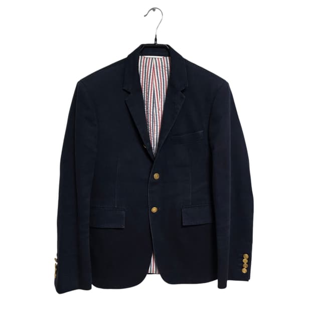 톰브라운 코튼 트윌 블레이저 자켓