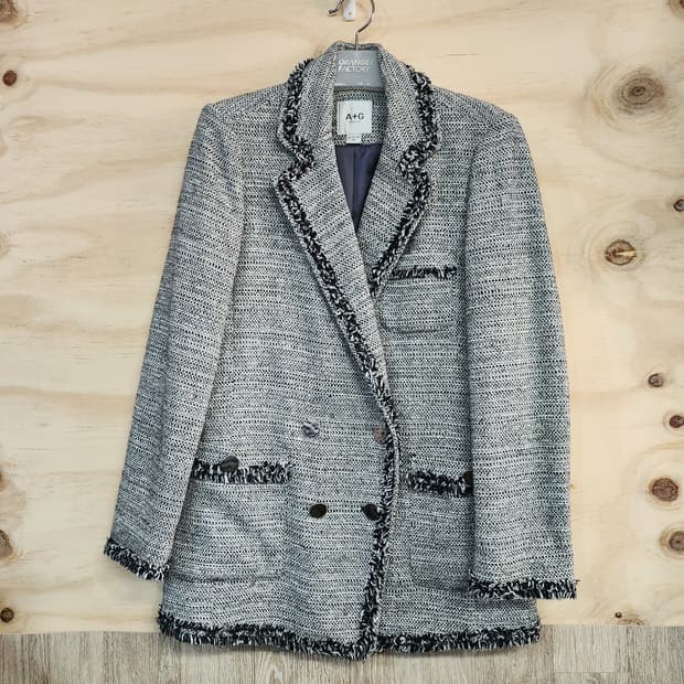 1131) 더엣지 트위드 자켓