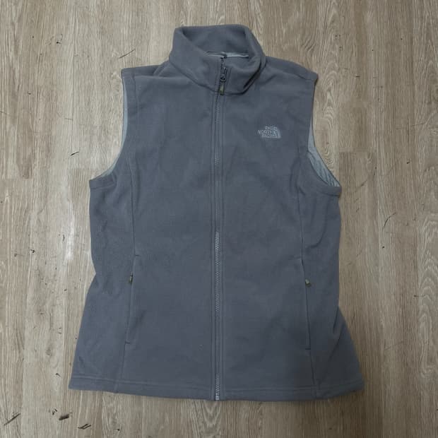 노스페이스 여성 로고 플리스 후리스 조끼 XL/100 