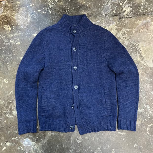 100) FEDELI 페델리 램스울 가디건 메이드인 이태리