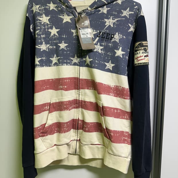 지프 후드집업 빈티지