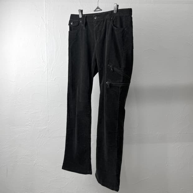 캐서린 햄넷 런던 코듀로이 지퍼 팬츠