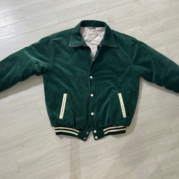 배커스 코듀로이 바시티 자켓 L