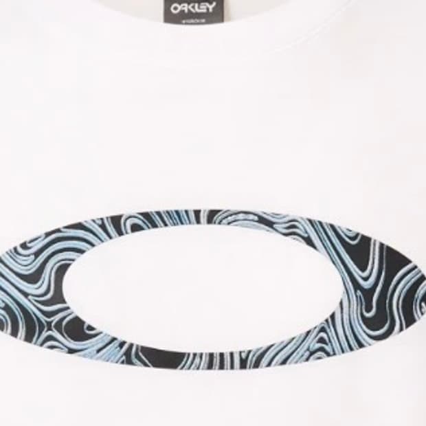 오클리 정품 로고 티셔츠 L / S **품절 제품**